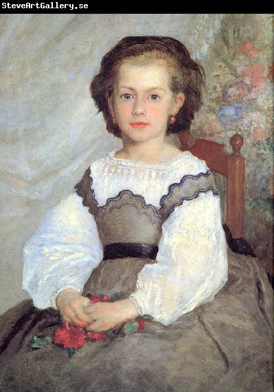 Pierre-Auguste Renoir Mademoiselle Romaine Lancaux